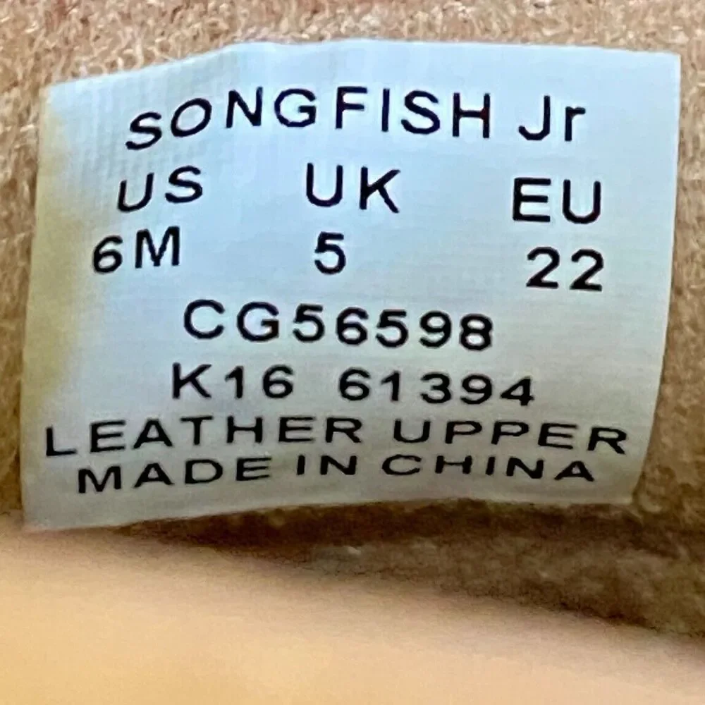Toddler Boat Shoes Size 6 SPERRY TOP-SIDER Songfish Deck Shoes Slip On Pink Tan